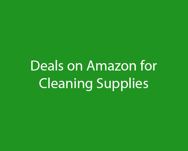 Cleaning Supply Deals On Amazon