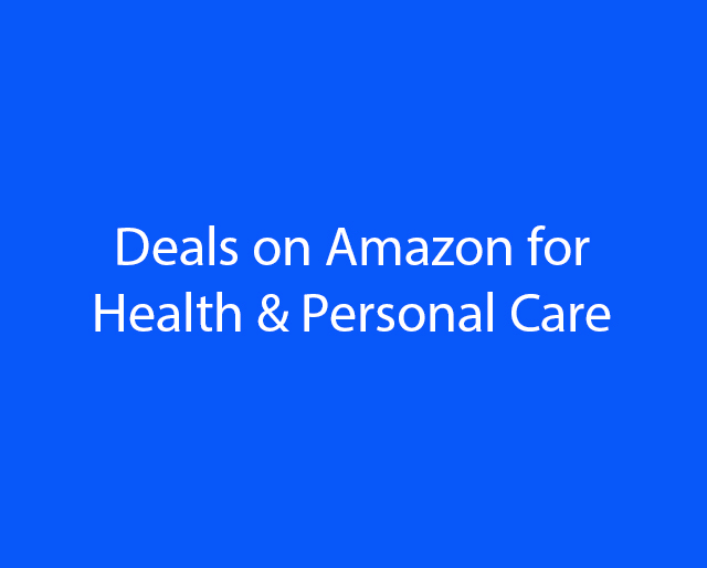 Health and Personal Care Deals On Amazon