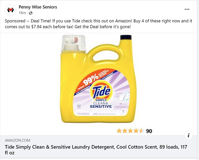 Tide Simply Clean and Sensitive